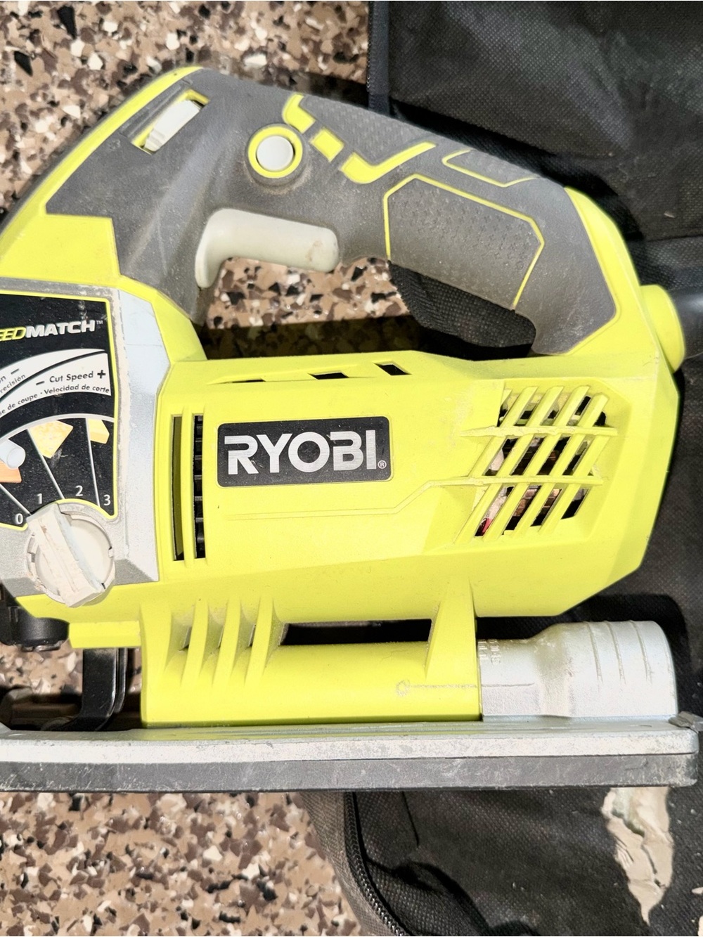 RYOBI JS651L1 6.1 Amp Variable Speed Orbital Jigsaw with Speed Match